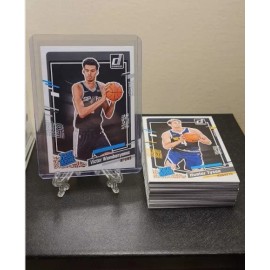 2023-24 Panini Donruss BASKETBALL COMPLETE RATED ROOKIES With VICTOR WEMBANYAMA