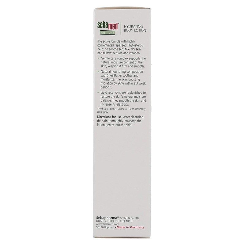 Sebamed Anti Dry Hydrating Body Lotion, 6.8 oz.