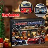 Christmas Advent Calendar 2024,Stocking Stuffer with Race Cars Track,24 Days