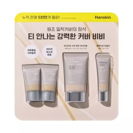 Hanskin 한스킨 프리미엄 슈퍼 매직 BB 크림 45g + 10g x 2 + 컨실러 12g Hanskin Premium Super Magic BB Cream 45g + 10g x 2 + Concealer 12g