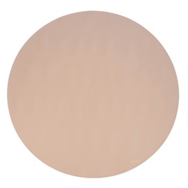 AVA + OLIVER Vegan Leather Multipurpose Play Mat - Indoor Outdoor Picnic Beach or Splat Mat - Waterproof and Sand Proof Foldable Blanket (Circle (53"), Pink)