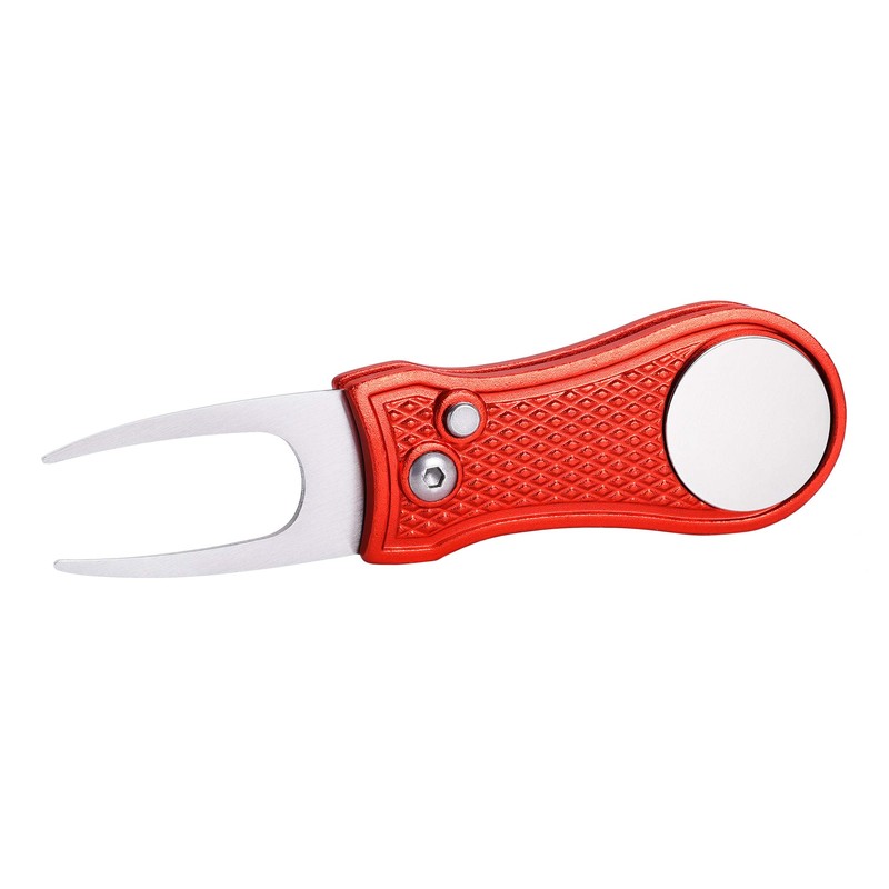 Mile High Life All Metal Foldable Golf Divot Tool with