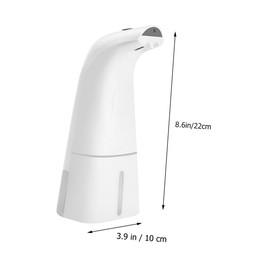 KONTONTY Automatic Sensor Soap Dispenser for Home and Office Touchless Hand Soap Dispenser for Kitchen and Bathroom Use Efficient Liquid Dispensing No Contact Required