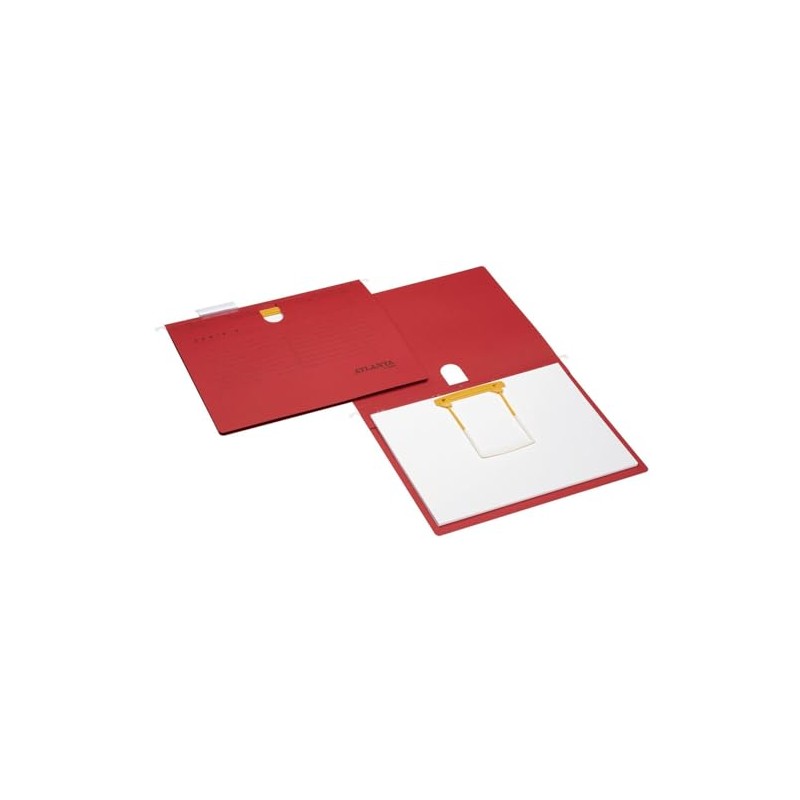 Atlanta Series E 2655834200 Suspension Files with Clip Mechanism Red