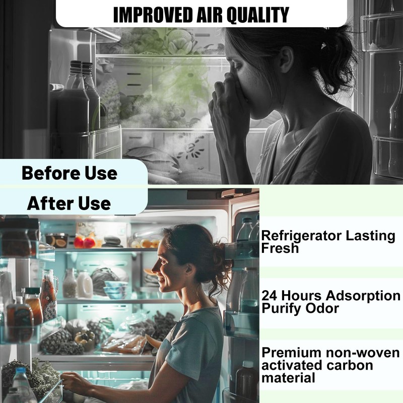 Mifyca 6 Pack AF-2 Refrigerator Air Filter Replacement Compatible with