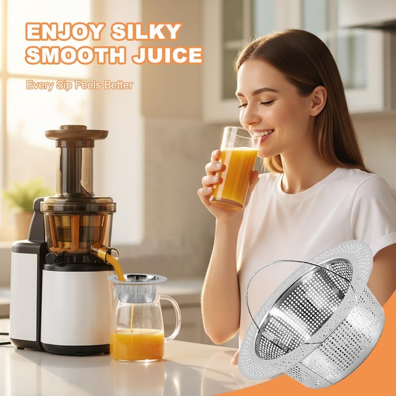 Juice Strainer for Nama J2 Cold Press Juicer, Fine Mesh