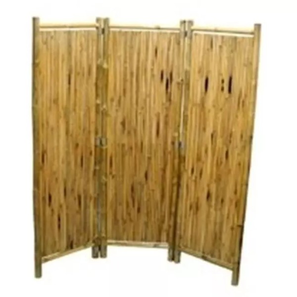 H2H 3 panel screen sm round sticks 63 in. h