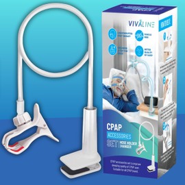 CPAP Hose Holder Hanger for Preventing Tube Leakage and Tangle Adjustable Removable and Sturdy Support Bed Organizer Mask Holder Anti-Skid CPAP