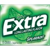 Extra Sugar Free Gum, Spearmint, 15 Stick (pack of 20)