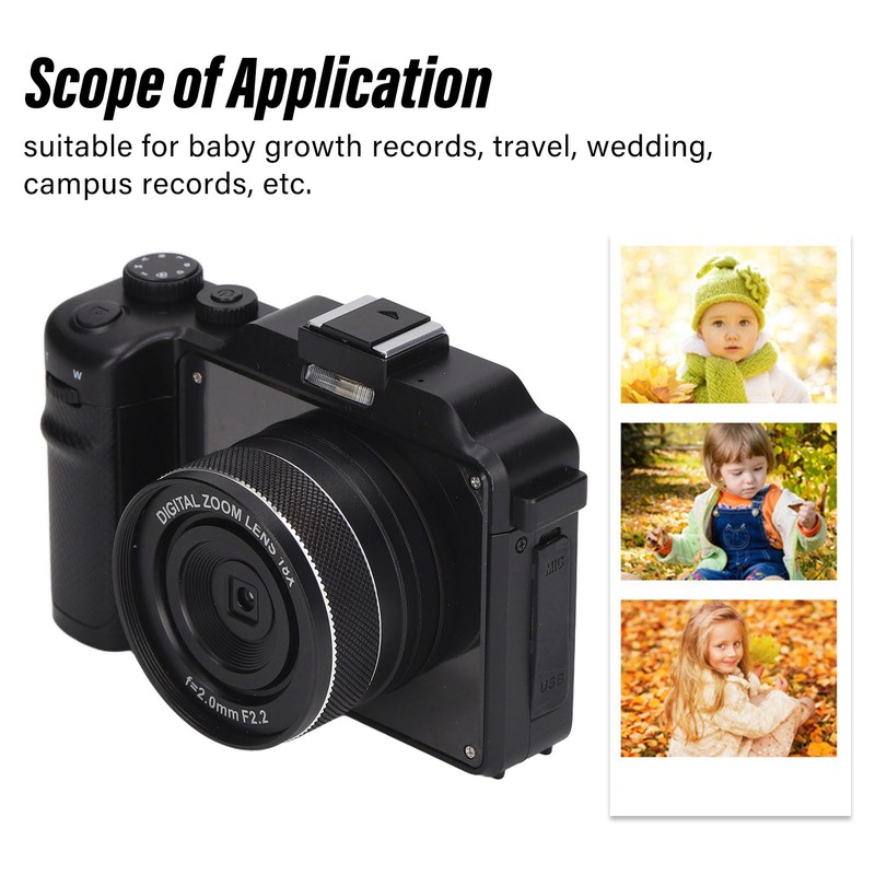 Full HD Digital Camera 3.0 Inch 4K 48M 18X Zoom