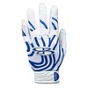 Boombah Nova Girls Fastpitch Batting Glove White/Royal Blue - Size