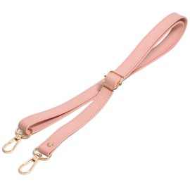 SEIYA INTERNATIONAL Shoulder Strap for Bags, Single Item, PU Leather, pink hardware gold