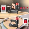 3PLUS HF509040SP 18 Gauge 2" Brad Nailer and 1/4-Inch Narrow