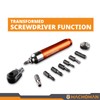 MACHOMAN RCW209 9 Piece Transformed Ratchet Bit Screwdriver Set