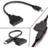Hdmi Splitter 1 in 2 Out Adapter Cable -HDMI Splitter