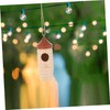 CIYODO Detailed Design Hummingbird House Bird Nest Outdoor Garden Swing