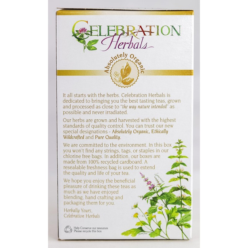 Celebration Herbals Organic Catnip Leaf and Blossom Tea Caffeine Free