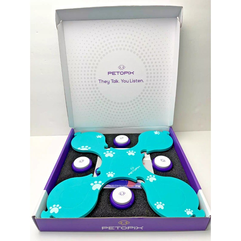 Petopix NEW PETOPIX Dog Talking Button Set Non-Slip Pad -