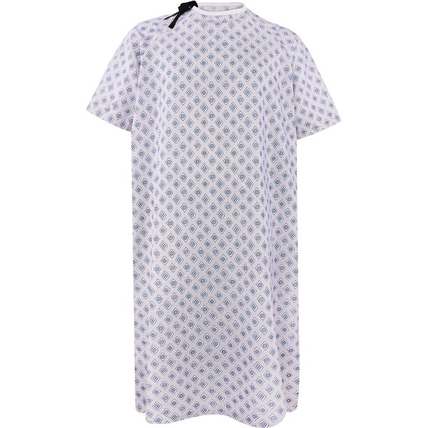 Utopia Care 1 Pack Patient Gowns, Unisex Hospital Gown, Back Tie, 45" Long & 61" Wide, Comfortably Fits Sizes up to 2XL