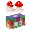 Puckator SP95 Fairy Toadstool House Ceramic Salt and Pepper Set
