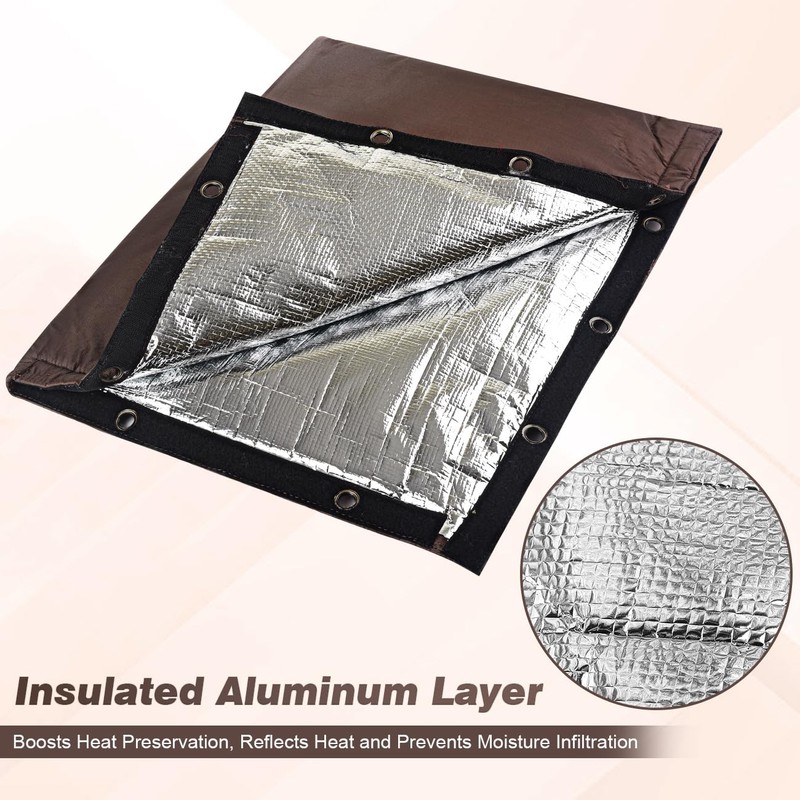 Backflow Preventer Insulation Cover - Winter Freeze Protection for Outdoor