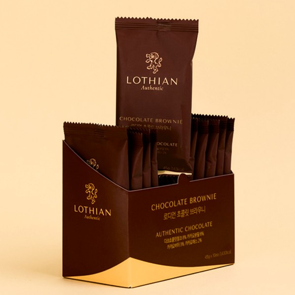 Rodian Protein Bar Protein Bar Chocolate Brownie Flavor 45g, 2 Boxes (45g x 20) / 로디언 프로틴바 단백질바 초콜릿브라우니 맛 45g, 2박스 (45g x 20개)