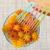 150 Pcs Disposable Plastic Forks Beautiful Mini Fruit Forks Bistro