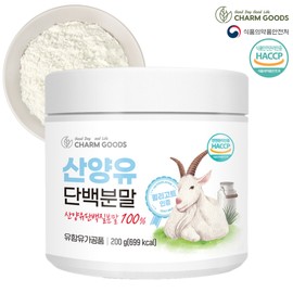 Charm goods [Cham Goods] Goat protein powder 200g (multiple purchases) / [참굿즈] 산양단백 분말 200g (복수구매)