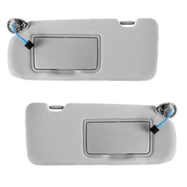 PEVAST Left Driver Side Sun Visor for Honda CRV CR-V 2017 2018 2019 2020 2021 2022 Sun visor Replacement 83280-TLA-A12ZB(Grey)