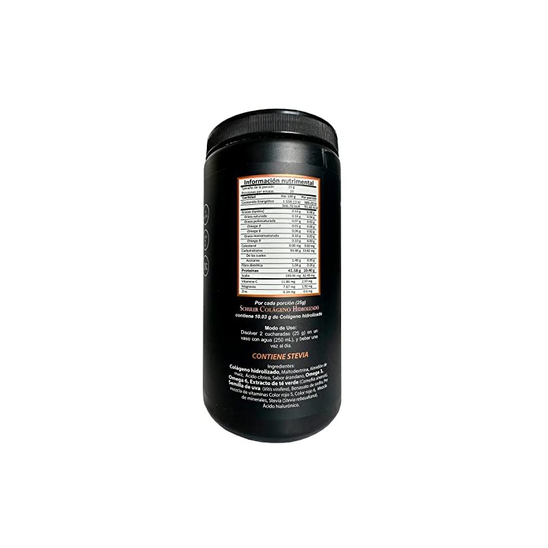 SCHULER Schuler Colágeno Hidrolizado Sabor Arándano De 500g Suplemento Para