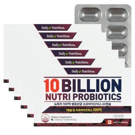 Daily Nutrition (60X6) Nutri Live Lactobacillus Breast Milk Lactobacillus Probiotics / (60X6) 뉴트리 생유산균 모유유산균 프로바이오틱스