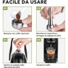 BENFUCHEN Reusable Stainless Steel Coffee Capsules for Bi aletti, Refillable