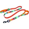 Leashboss Double Handle Dog Leash, Pattern Collection, 6Ft Reflective Dog