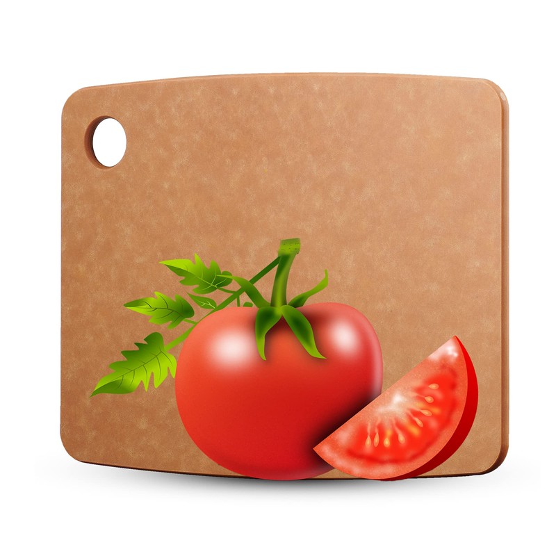 Wooden Cutting Board for Kitchen - Small Composite Wood Cutting