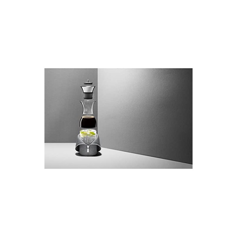 Fridge Carafe 1,0 l, Black Woven