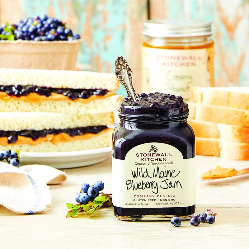 Stonewall Kitchen Wild Maine Blueberry Jam, 12.5 Ounces (Pack of