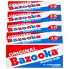 Bazooka Bubble Gum Bulk Individually Wrapped Original Pink Chewing Wallet