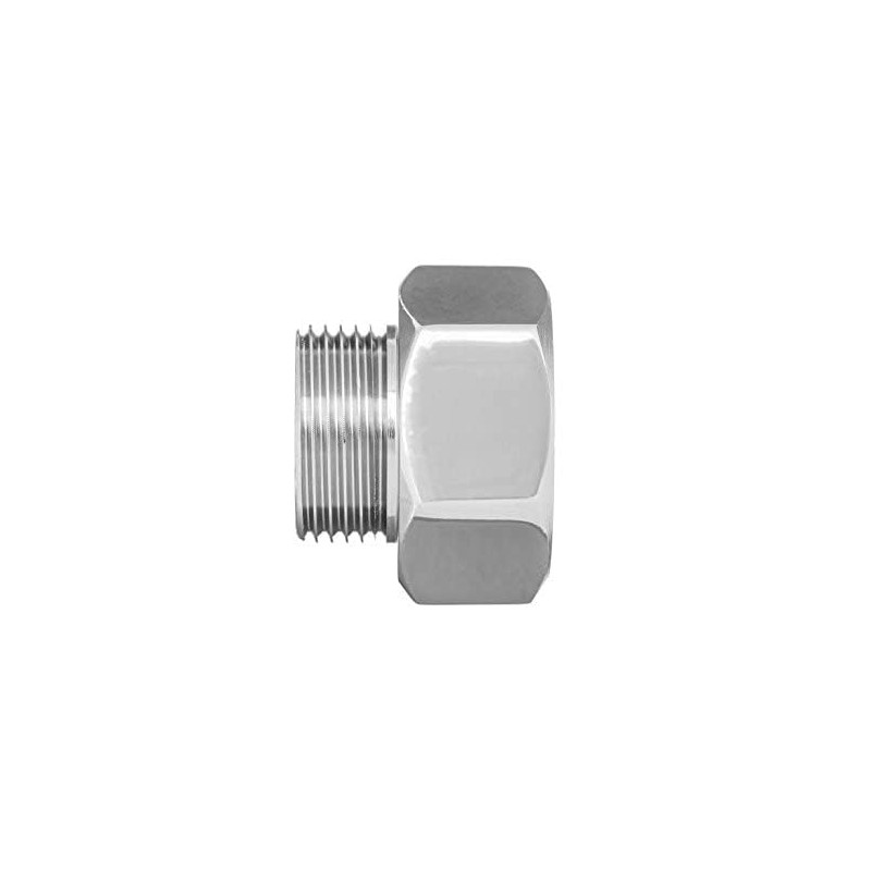 Pipe Connection Reduction Fittings Chrome Female x Male 1/2" x
