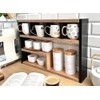 Spice Rack for Kitchen - Stand for Spices & Cups