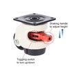 W B D WEIBIDA Leveling Casters Heavy Duty with Upgraded