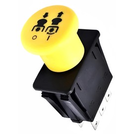 Clutch PTO Switch 10 AMP 7 Terminals for MTD Troy-Bilt Cub Cadet 925-3233A 925-3233 925-1752 725-3233A 725-3233 Delta 6201-308 6204-308 Blade Clutch Compatible for RTZ XT2 ZT1 ZTR Zero﻿