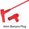 Greluma Pack of 2 Multimeter Test Leads, Banana Plug Right