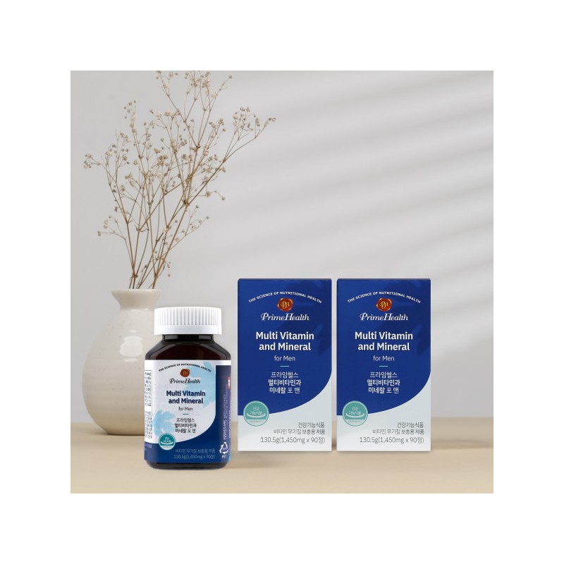 Prime Health Multivitamin and Mineral Foreman 90 Tablets 2 Boxes