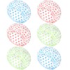 6 Packs Waterproof Shower Cap, Reusable Shower Hat Bath Caps