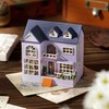 TuKIIE DIY Miniature Dollhouse Kit with Furniture, 1:32 Scale Creative
