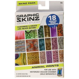 Mega Brands RoseArt Graphic Skinz Transfers Refill Animal Print Toy
