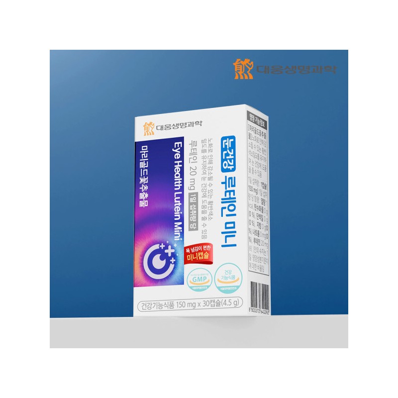 Daewoong Eye Health Lutein Mini 30 Capsules 1 Box Eye