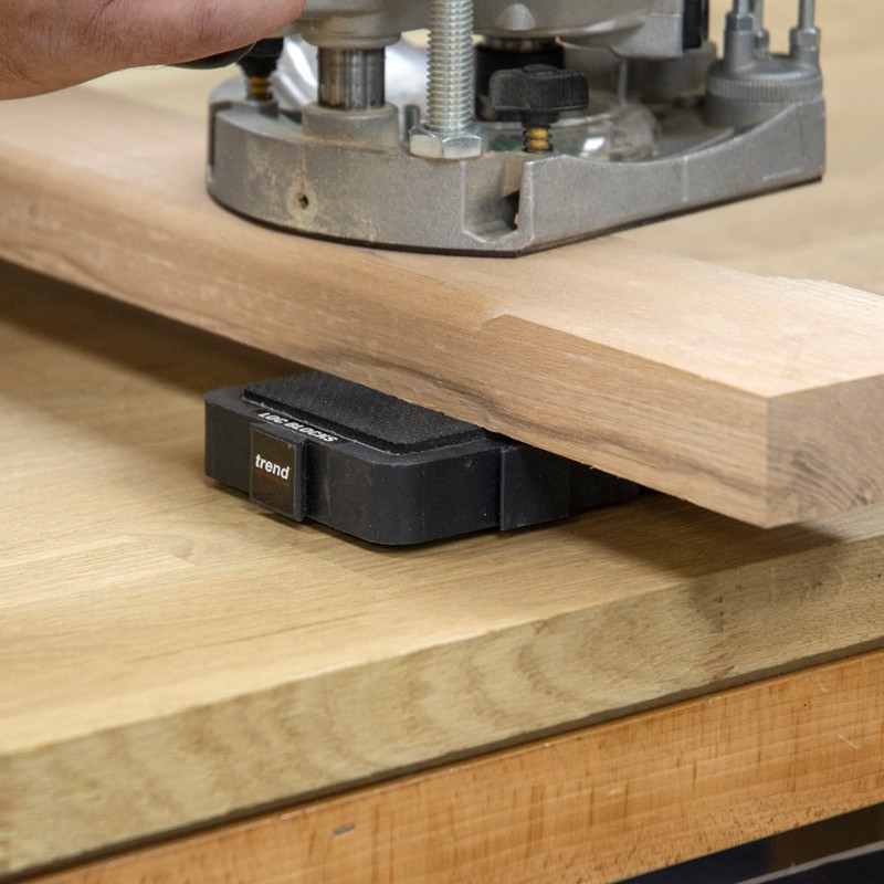 Trend Interlocking Gripping Blocks, Pack of 4, Secure Workpieces, Non-Slip,