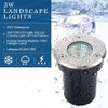 ELEGLO 12 Pack 3W Low Voltage Led Landscape Lights,12V/24V AC/DC