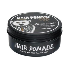 Linahealth Pomade Wax, Cera Pomada Base Agua Aroma Café Acabado Semi Mate para peinar y fijar el Cabello Base Agua 120g / 5 Oz esta cera es util para modelar tu pelo, Fijacion media